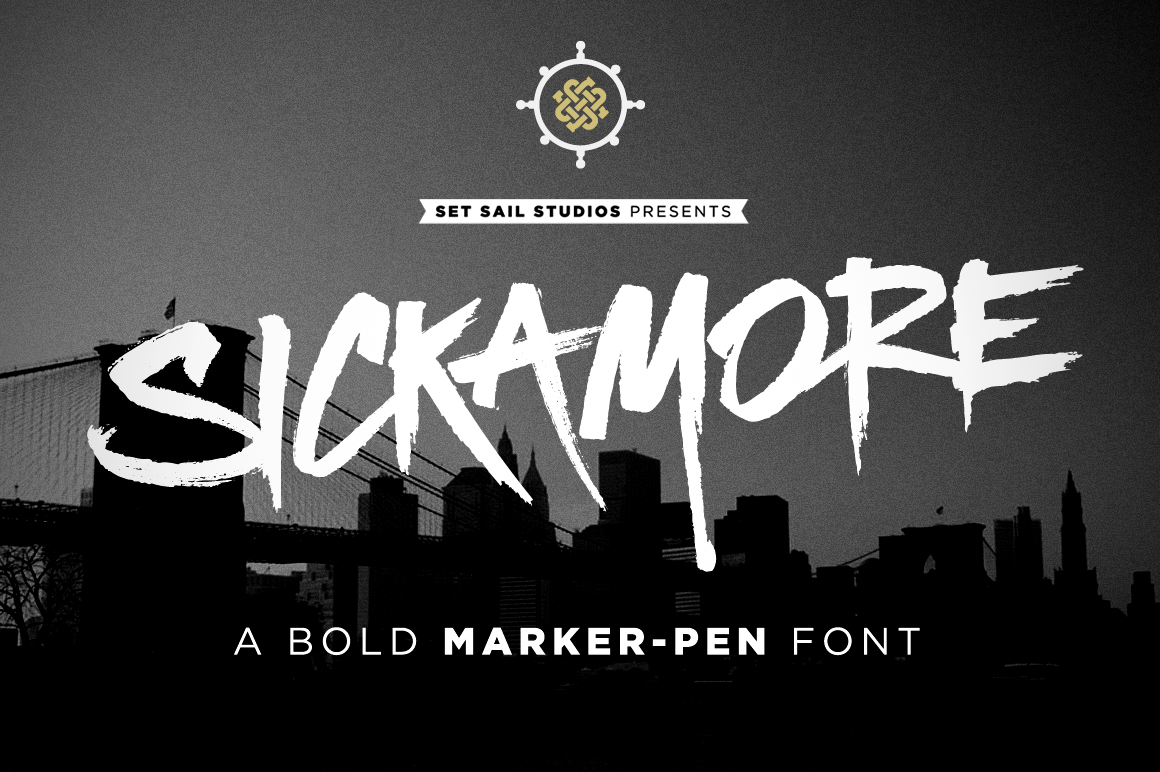 Sickamore Font by Set Sail Studios