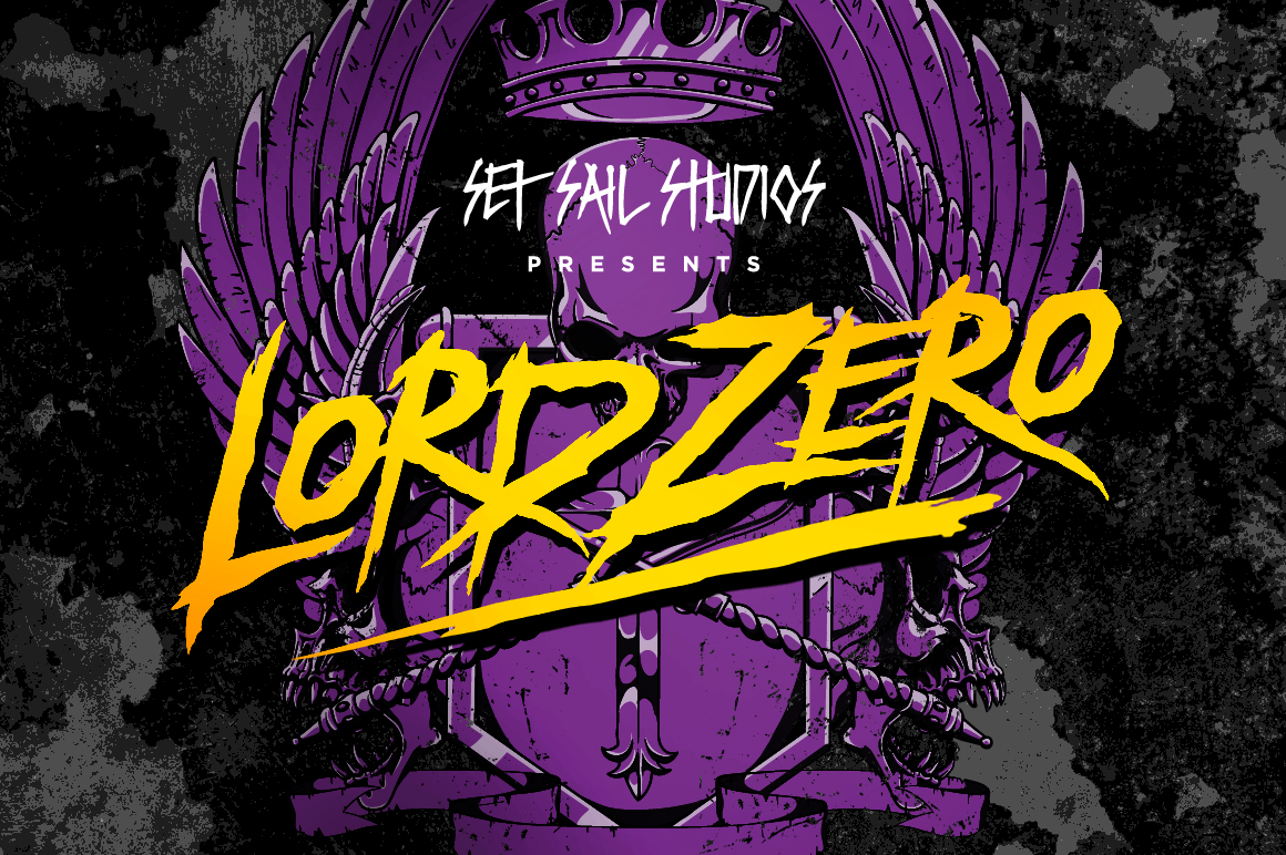 Lord Zero Font by Set Sail Studios