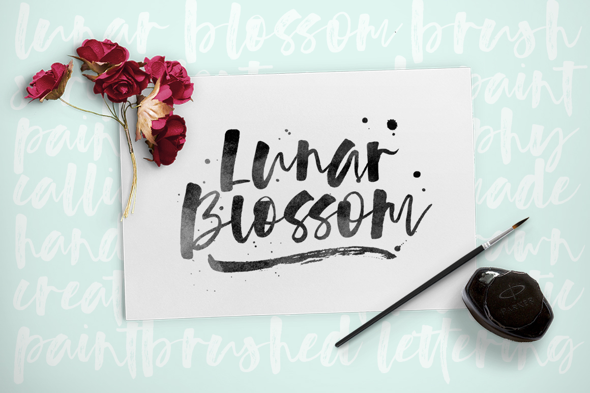 lunar font