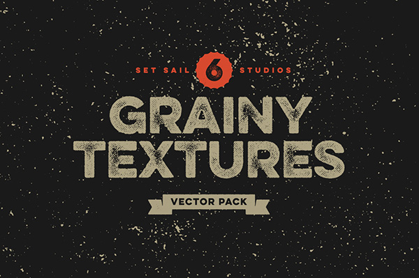 6 Grainy Textures by Set Sail Studios