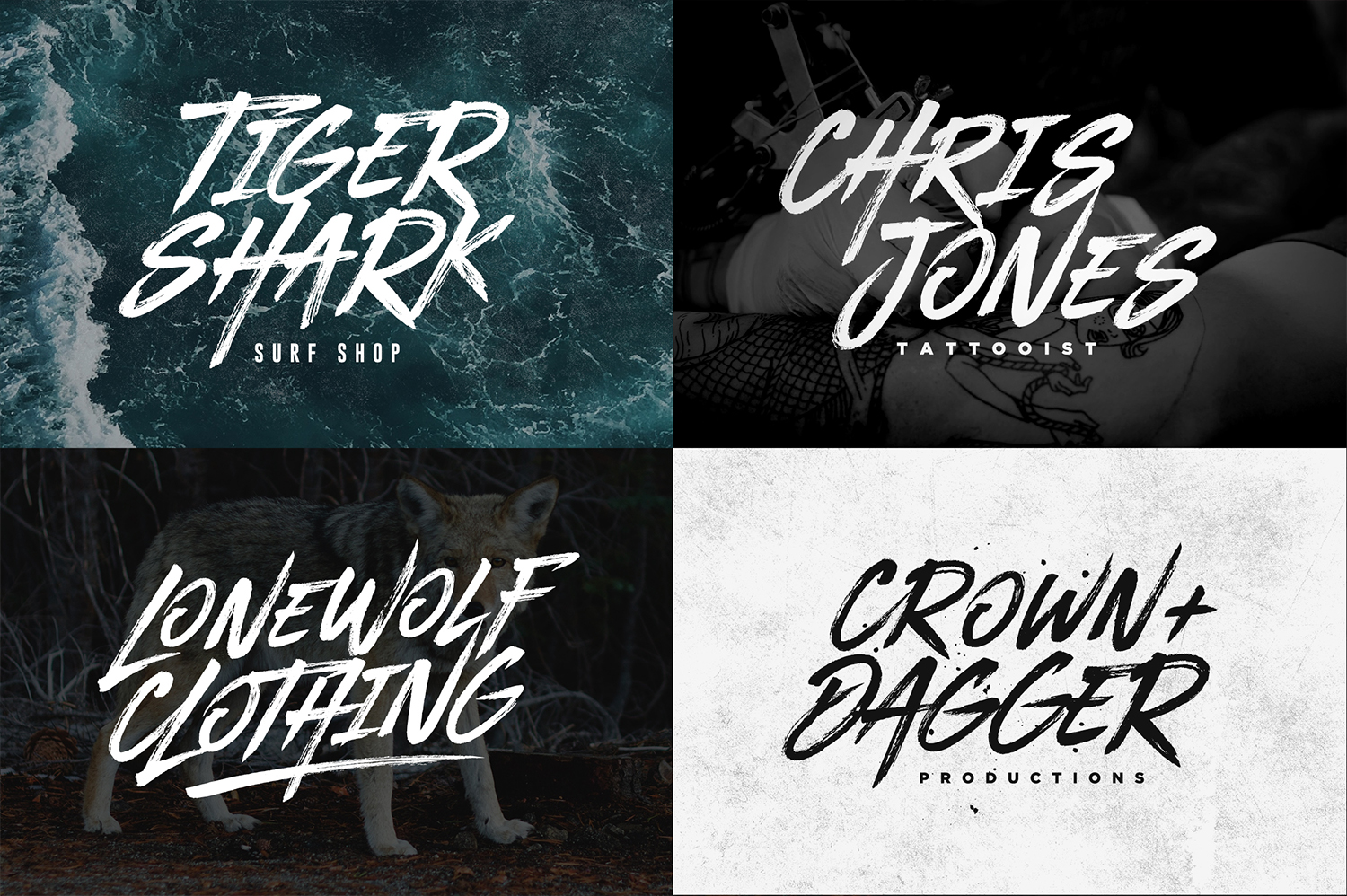 BLACKHAWK brush font by Set Sail Studios